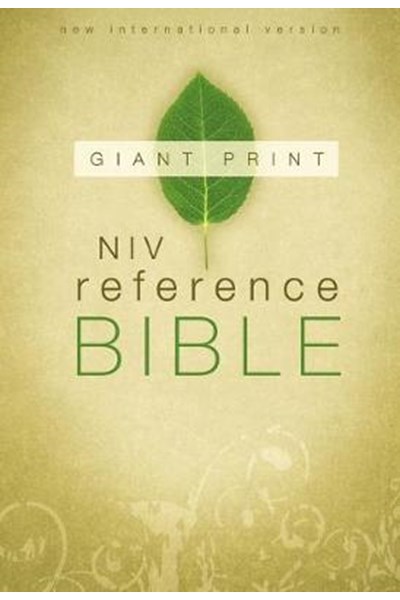 NIV Reference Bible, Giant Print Hardcover
