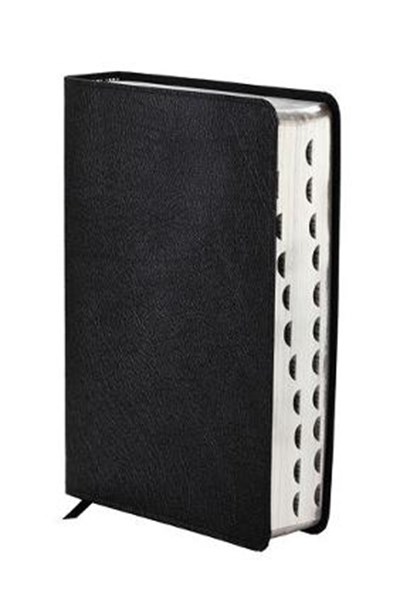 NIV Study Bible (Black Bonded Leather with Index)