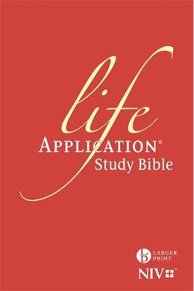 NIV Larger Print Life Application Study Bible (Anglicised)