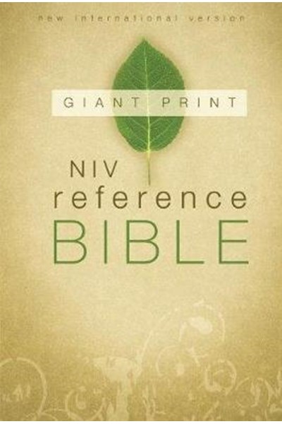 NIV Reference Bible, Giant Print Hardcover