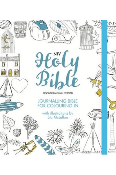 NIV Journalling Bible for Colouring In