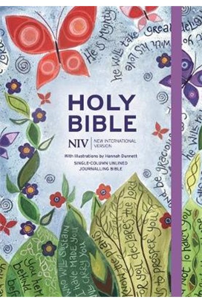 NIV Journalling Bible Illustrated by Hannah Dunnett
