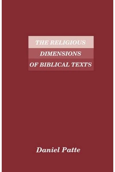 Religious Dimensions of Biblical Texts