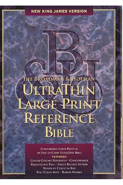 Ultra Thin Large Print Reference Bible
