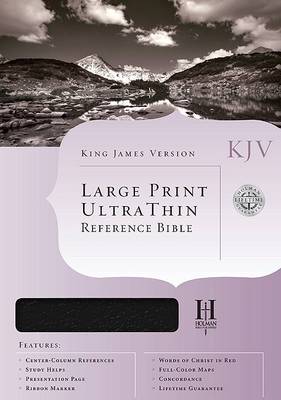 Bible Kjv U/Thin L/P Ref Black