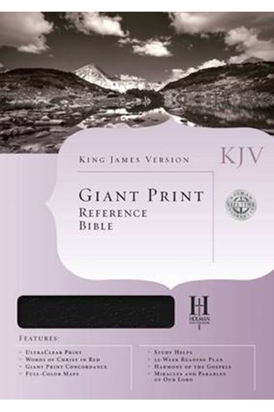 Bible Kjv G/P Ref Black