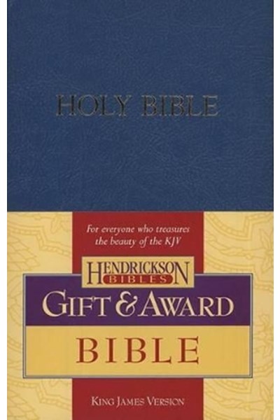 KJV Gift and Award Bible - Blue