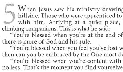 The Message Bible: Compact Numbered Edition (Pink/Python imitation leather)