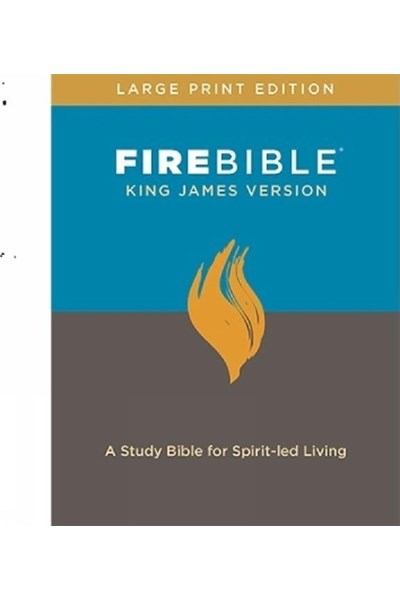 FIRE BIBLE, KING JAMES VERSION, LARGE PR