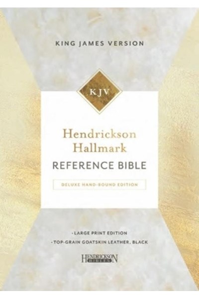 Hendrickson Hallmark Reference Bible: Deluxe Hand-Bound Edition