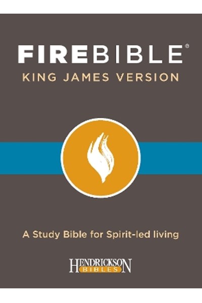 KJV Fire Bible (Bonded Leather, Black)