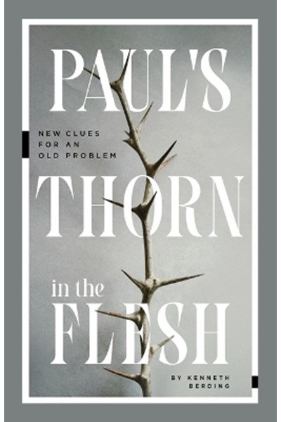 Paul`s Thorn in the Flesh – New Clues for an Old Problem