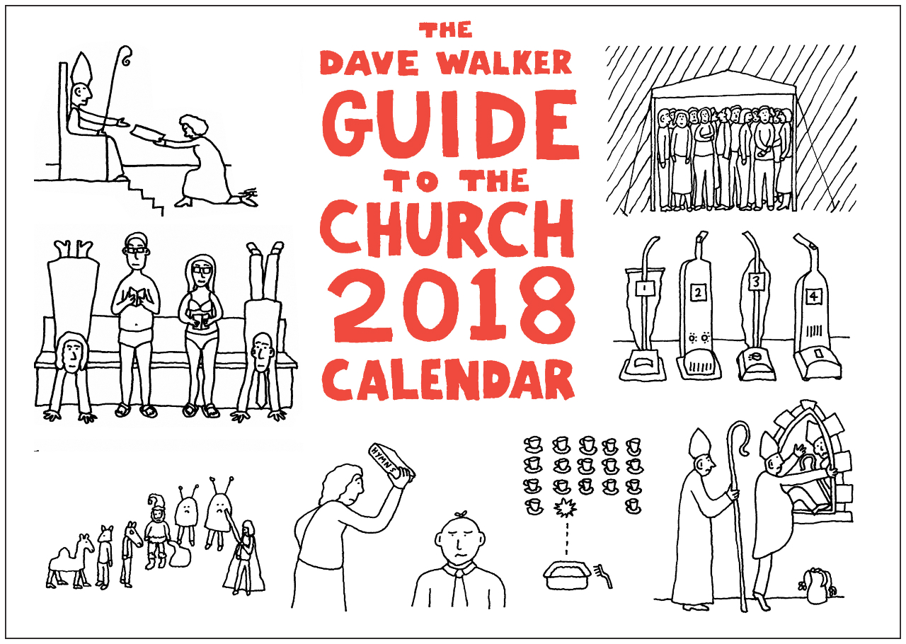 Dave Walker Guide to the Church 2018 Calendar