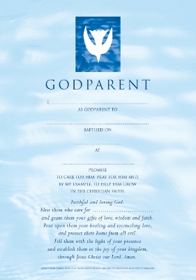 Godparent Certificates Boy Contemporary