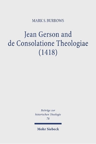 Jean Gerson and de Consolatione Theologiae (1418)